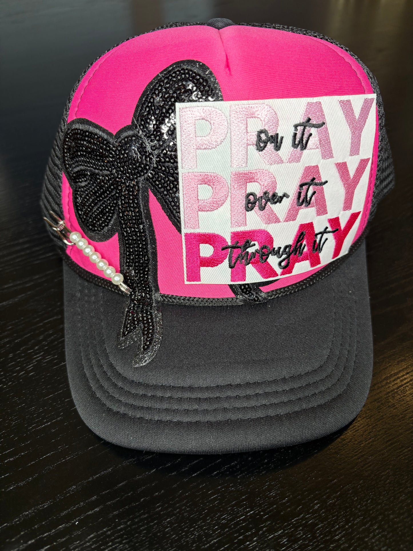 "Pray on It" Trucker Hat