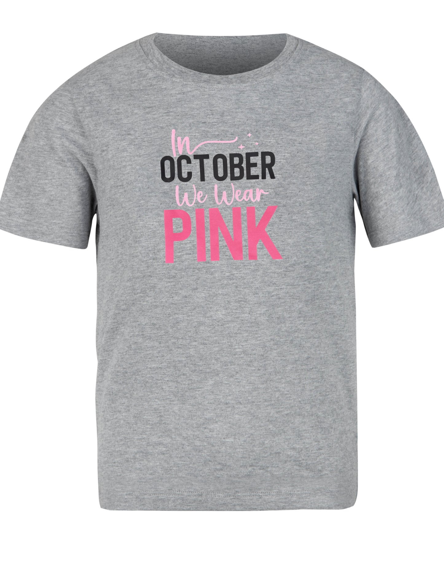 “In October We Wear Pink” Tee