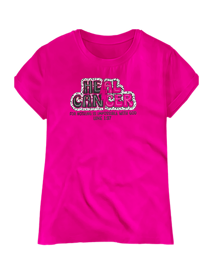 Heal Cancer – Faith Scripture T-Shirt