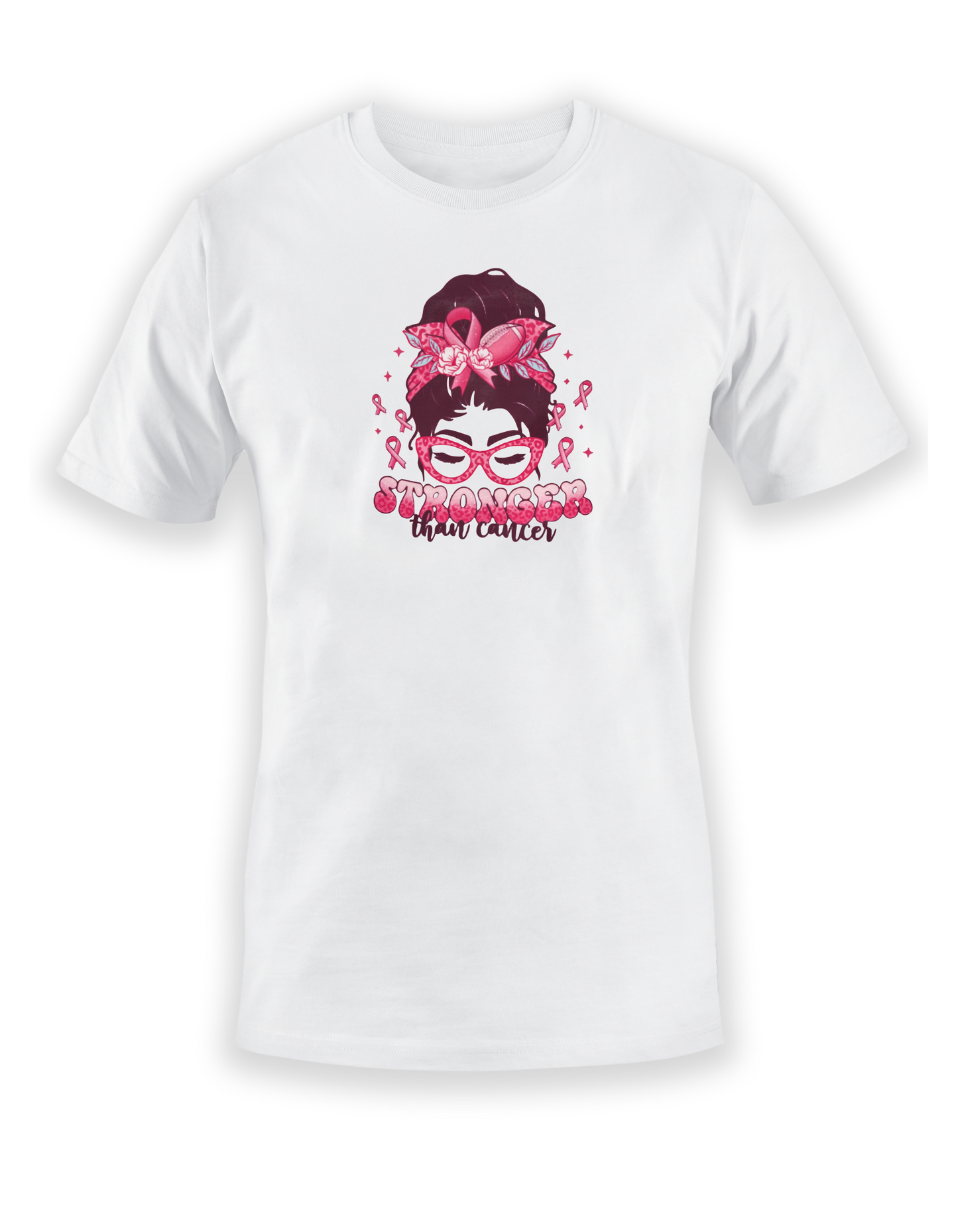 “Stronger Than Cancer” Breast Cancer Awareness Tee